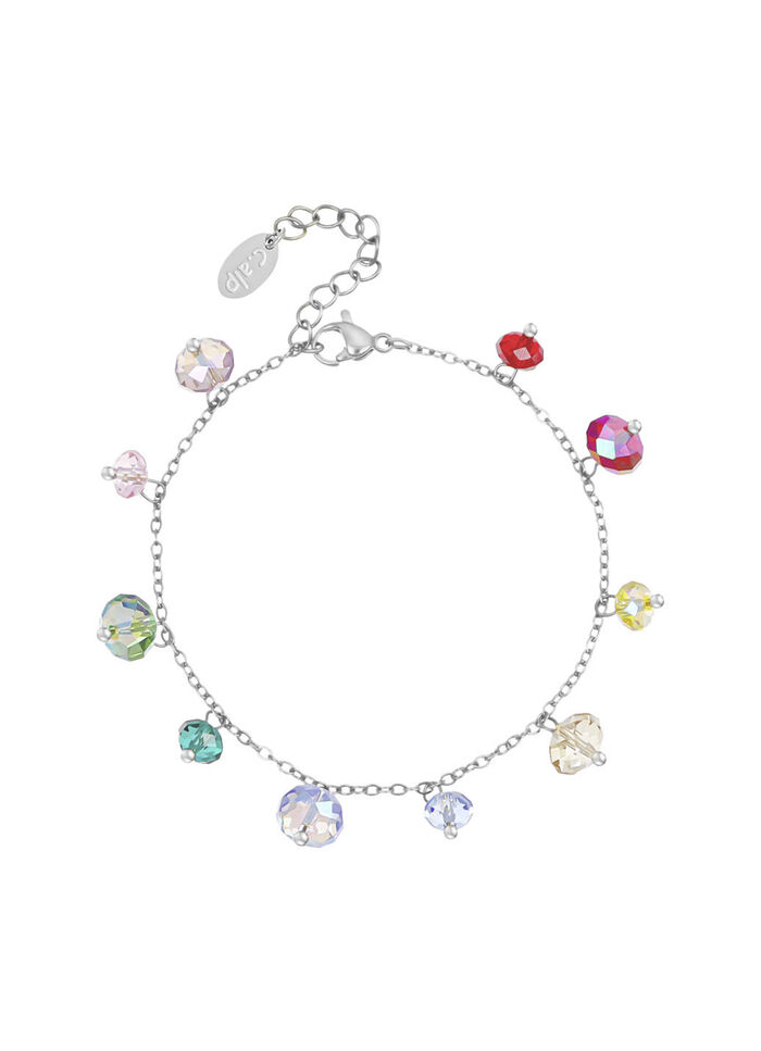 Armband met kleurrijke Swarovski®-kristallen 
