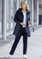 Functionele trenchcoat met riem 