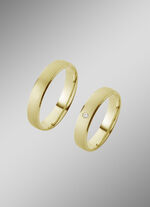 Elegante trouwring in goud 