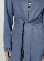 Blazer met klinknagels op de manchetten 