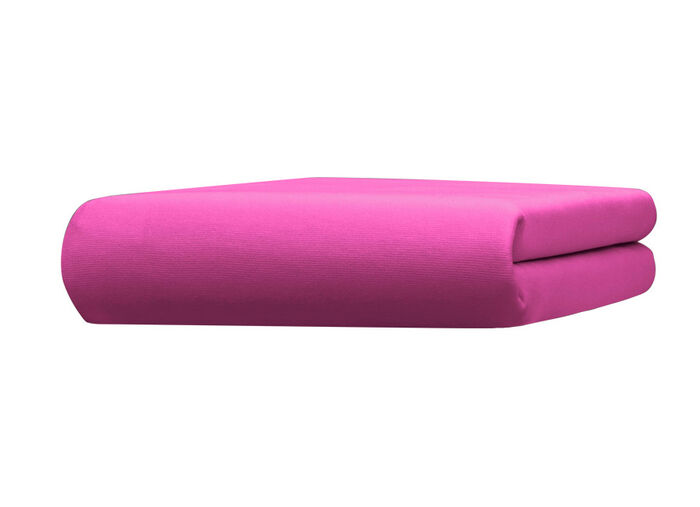 Bella Donna gedraaid jersey stretch hoeslaken FUCHSIA
