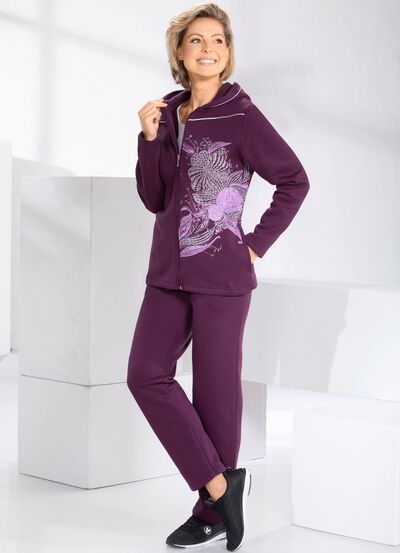 Vrijetijdspak met capuchon 