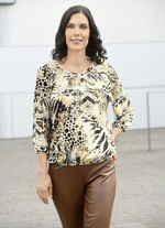 Tuniek met elastische manchetten 