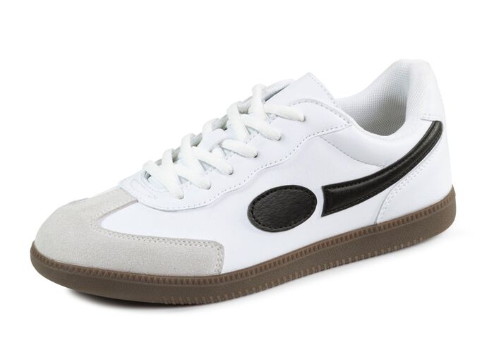 Sneakers gemaakt van synthetisch en su&egrave;de 