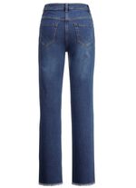 Jeans met trendy franjes 