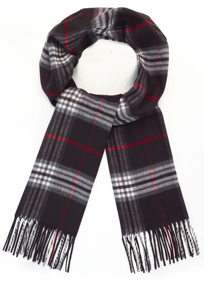 Sjaal met ruitdessin 