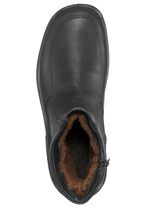 Laarzen met echte lamsvachtvoering ZWART