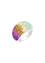 Damesring met Swarovski-element 