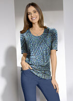 Shirt met bloemenprint 