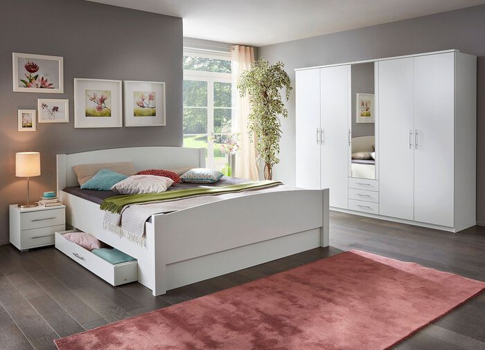 Slaapkamerprogramma met comfortabele bedden 