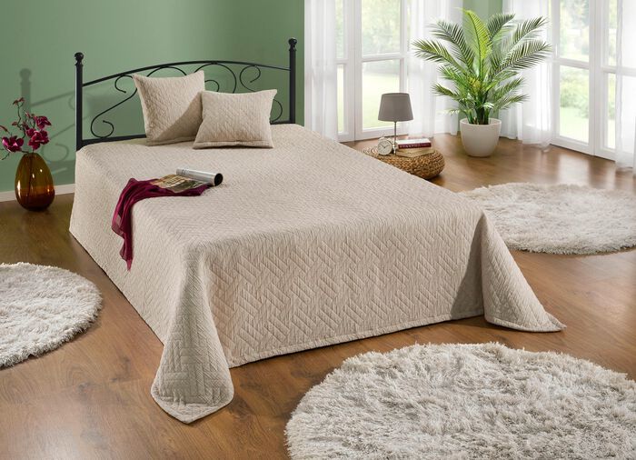 Fantastische sprei BEIGE