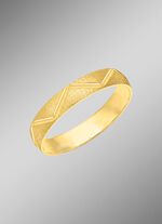 Elegante partnerring in verguld zilver 925/- fijn 