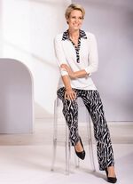 Broek met comfortabele breedte 