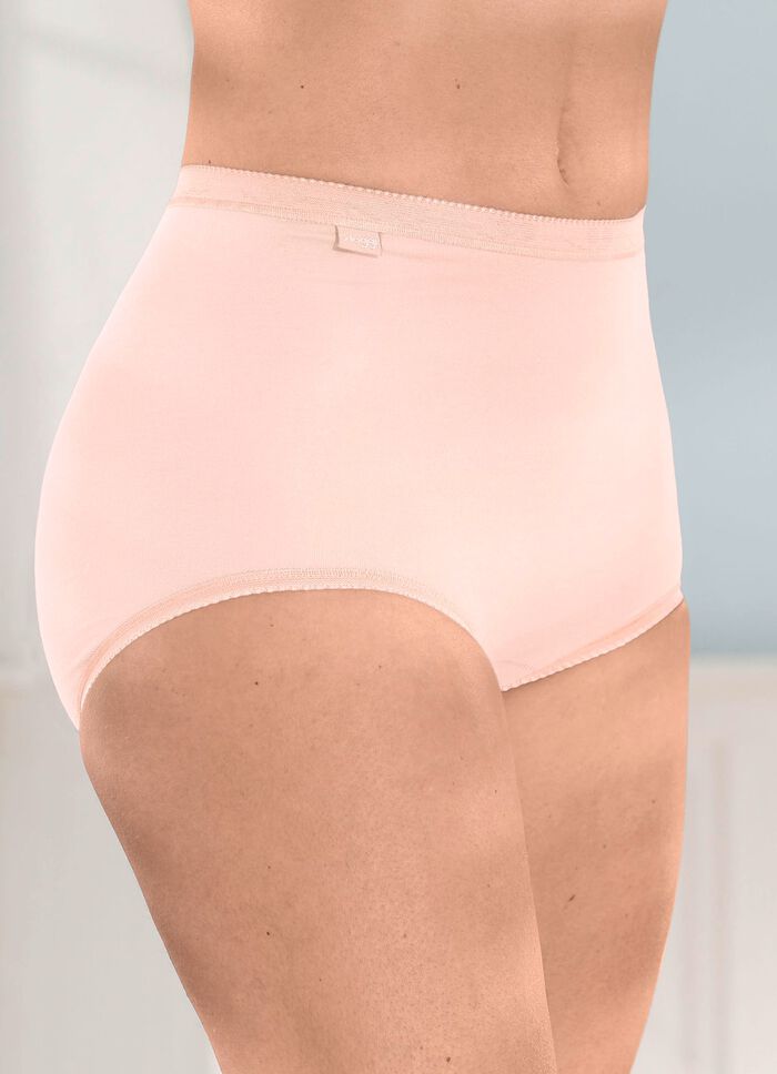 Sloggi vierpack slips met elastische boorden 