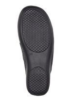 ELENA EDEN pantoffels van kalfsnappaleer ZWART