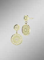 Prachtige oorbellen met kristallen 