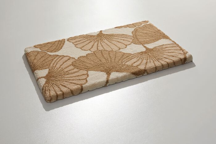 Badkamerset met ginkgo-bladmotief 