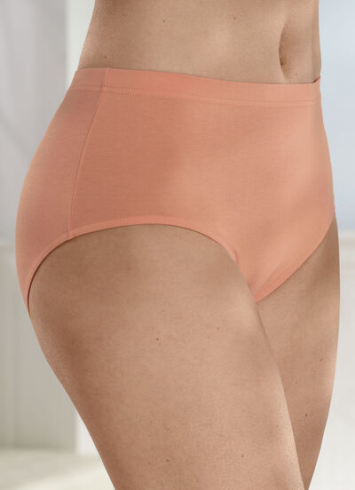 Set van vier slips met elastische band 