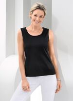 Tanktop in 10 trendy kleuren ZWART