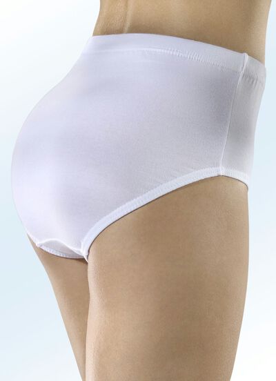 Vijf-pack slip met elastische randen 