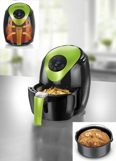 Digitale heteluchtfriteuse - bespaart tijd en energie! 