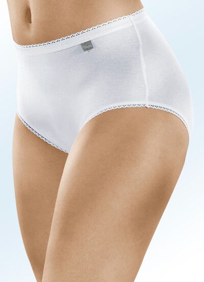 Set van drie slips met kanten boorden, van Playtex 