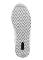 Sneakers van een interessante materiaalmix WIT-LICHT LILAC