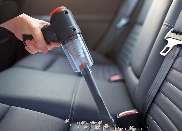 2-in1 mini draadloze handstofzuiger 