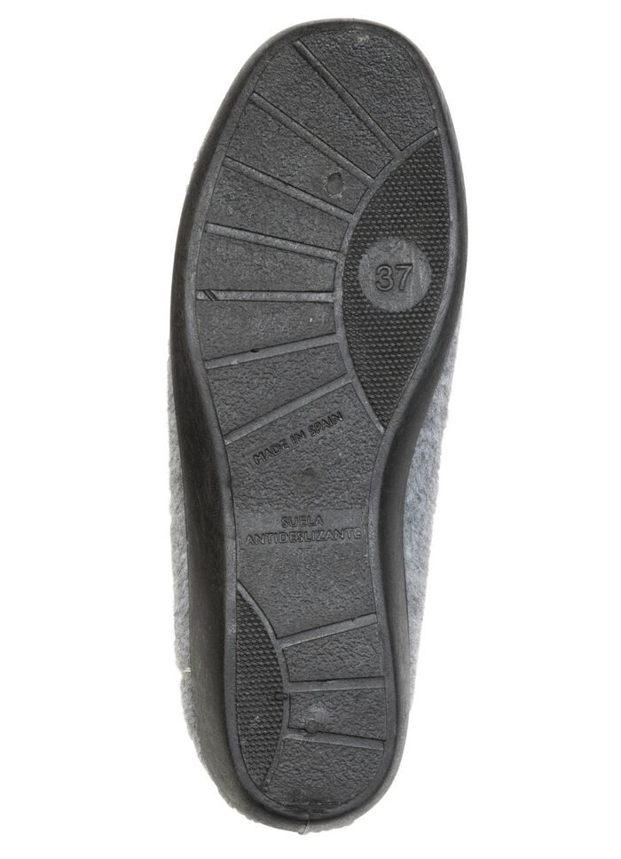 Klassieke damespantoffels, met elastische band 