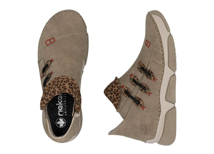 Rieker, trendy dameslaarzen, winterschoenen, met rits 
