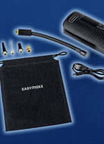EASYmaxx draadloze handcompressor met ledverlichting 