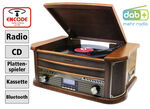 DAB nostalgische stereo-installatie in een echt houten behuizing 