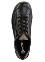 Remonte, comfortabele damessneakers, breedte G, met uitneembaar voetbed SCHWARZ-BRAUN