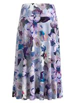 Rok met bloemenmotief 