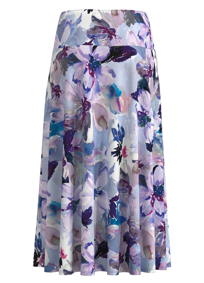 Rok met bloemenmotief 