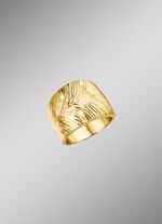 Damesring met diamantcoating 