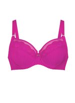 Rosa Faia beugelbeha met tule borduurkant 