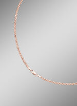 Stijlvolle koordketting in roségoud 