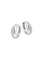 Oorringen zilver 925/- 
