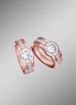 Clipcreolen met synth. zirkonia 