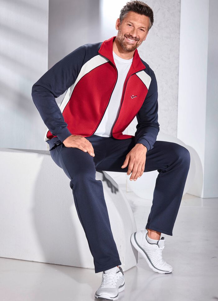 Vrijetijdspak met naadzakken 