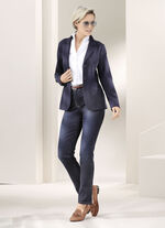 Blazer met paspelzakken 
