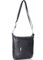 Laurina, tas, dames, met verstelbare schouderband ZWART