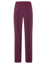 Broek met een getailleerde tailleband BORDEAUX