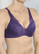Triumph Body Make-Up Illusion kanten bh met flexibele, comfortabele beugels AMETHYST