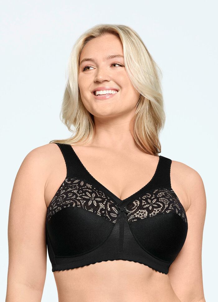 Glamorise steunbeha met geborduurd kant 