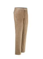 Corduroy broek met elastische tailleband in 3 kleuren CAMEL