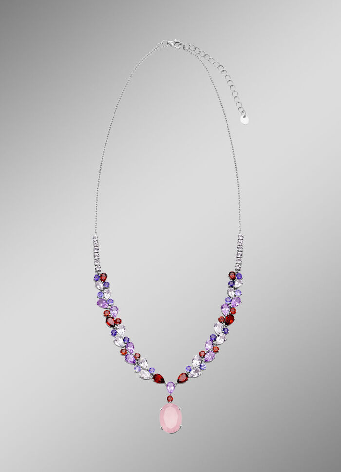 Betoverende ketting met echte edelstenen 