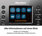 "Karcher" DAB 7000i internetradio met wifi 