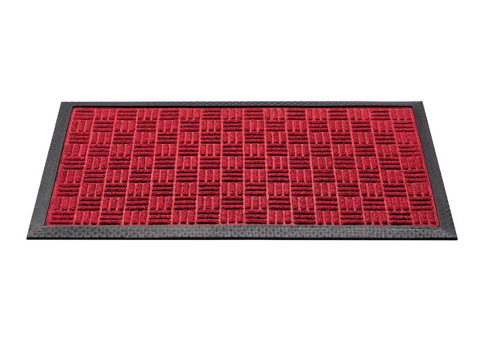 Deurmat met antislip rubberen achterkant 